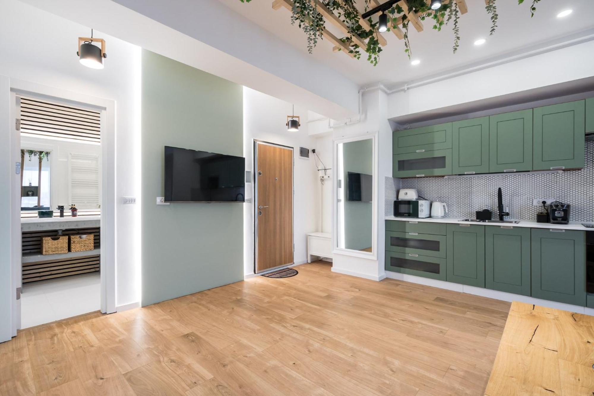 Apartament Jungle Escape - Luxe 1-Br Haven In Bukareszt Zewnętrze zdjęcie